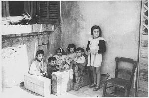HENRI SALVAT ,GERARD, EVELYNE ET JEAN MARIE, ET DANIELE ZUBILLIAGA  SUR LA TERRASSE 